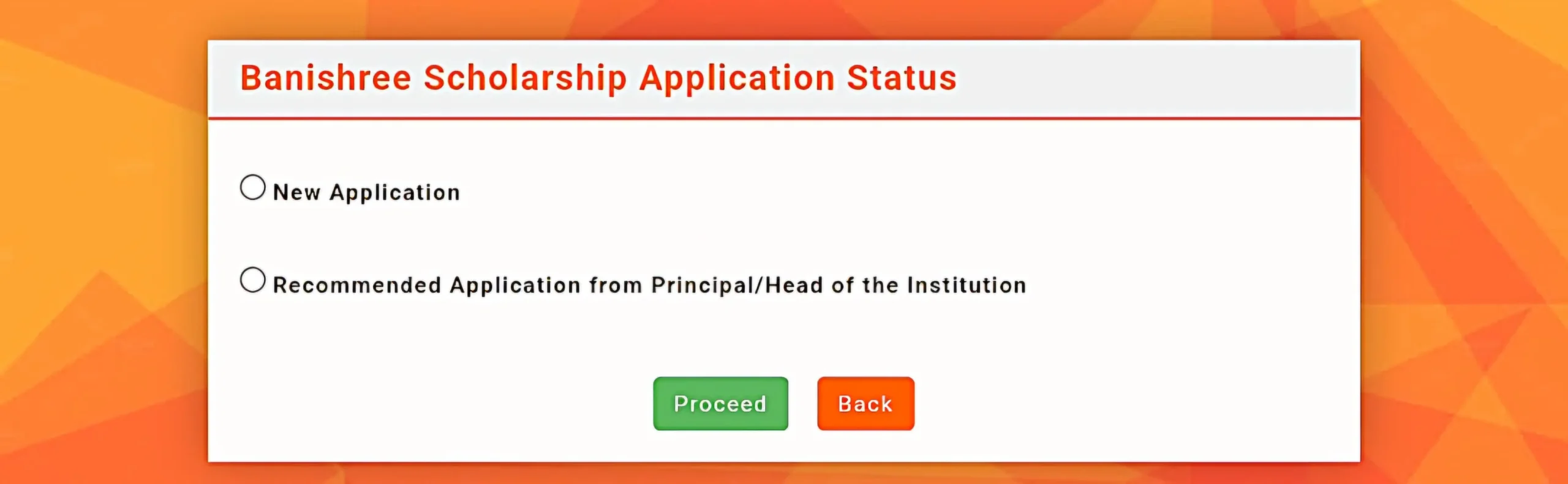 How to Apply for Banishree Chhatravriti 2025