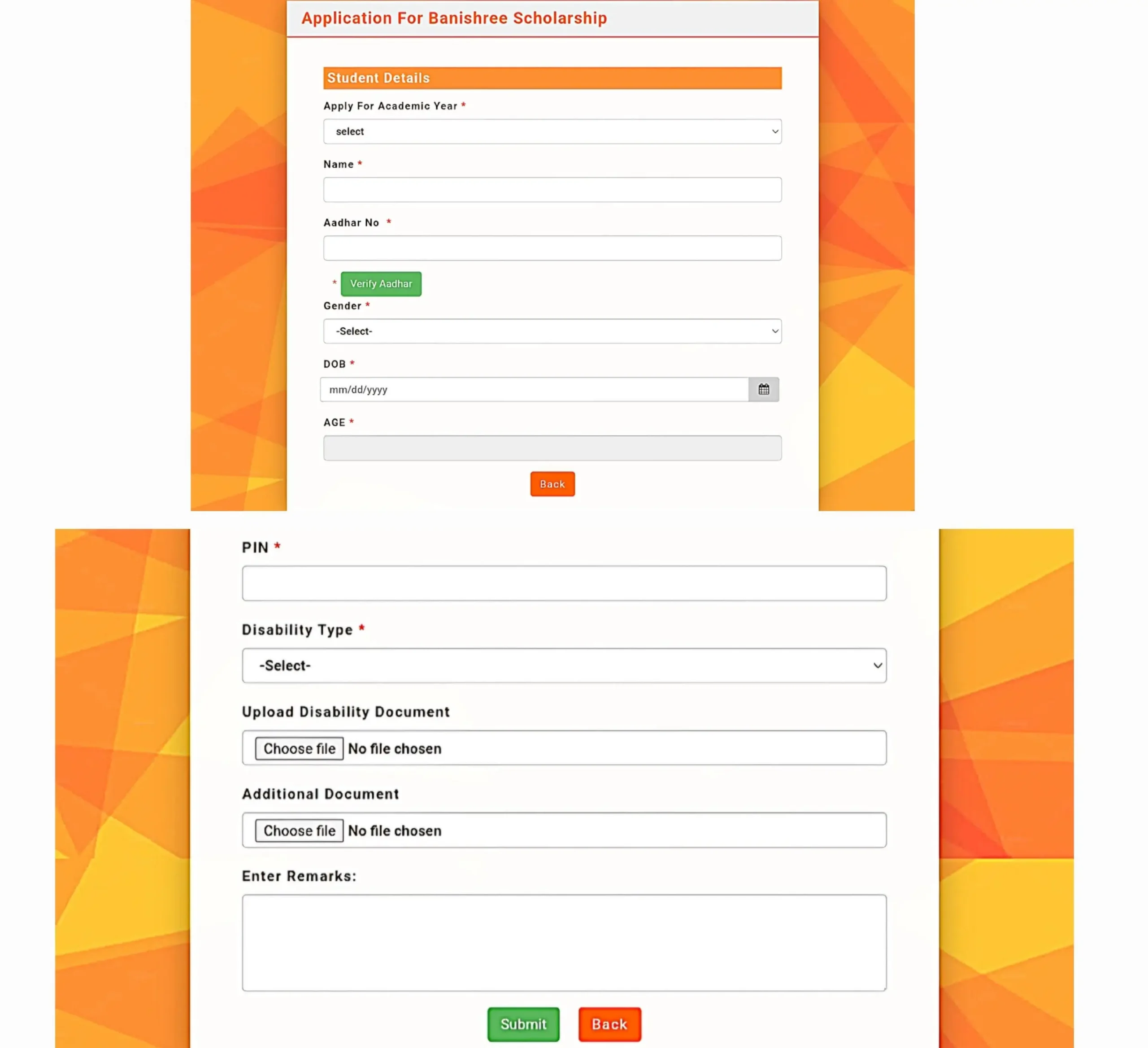 How to Apply for Banishree Chhatravriti 2025